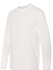 Sublimation Long Sleeve Shirt White - Jerzees - Champion Crafter 