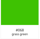 24" Oracal 8300 - Grass Green 068 - Champion Crafter 