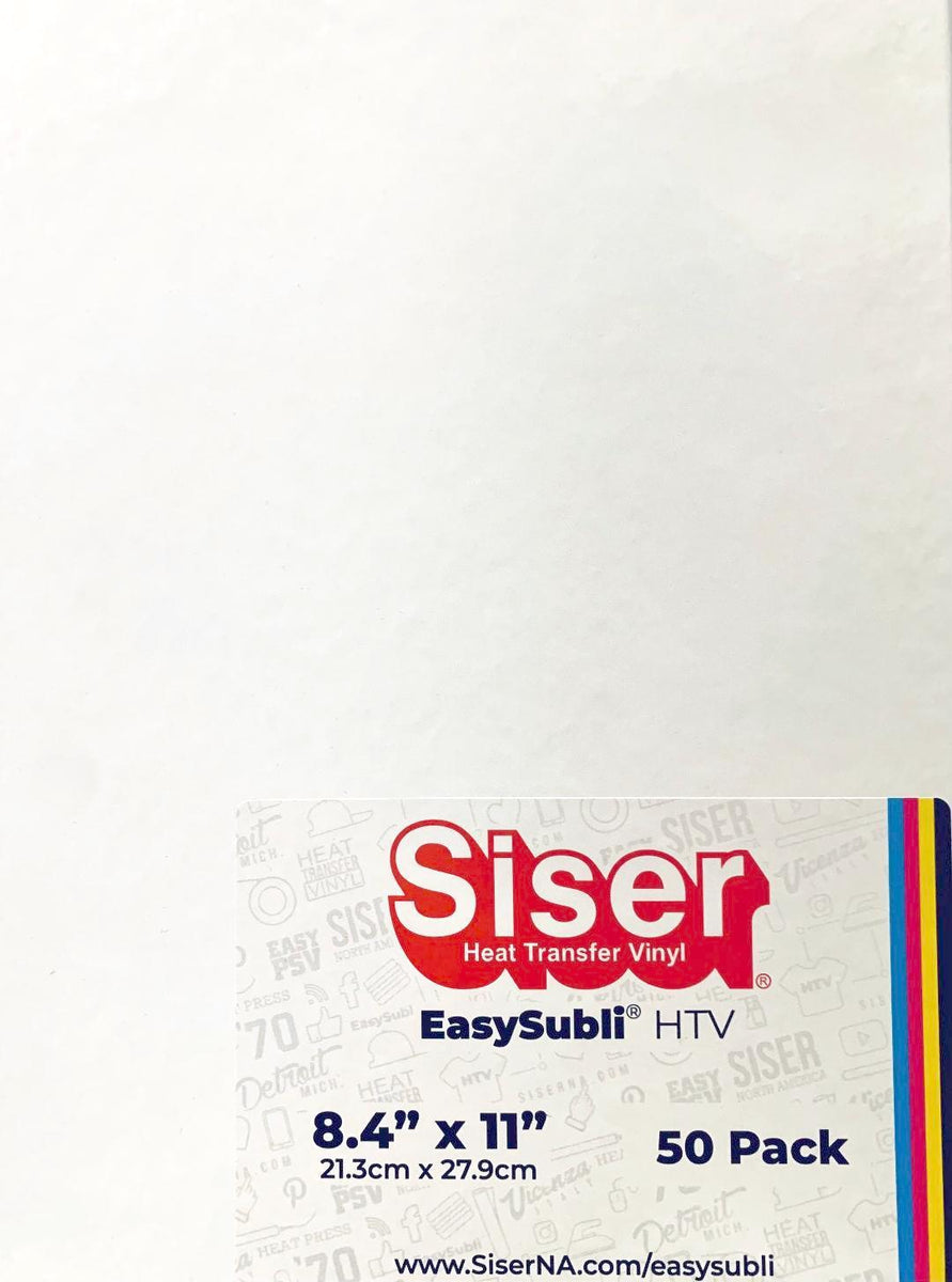 Siser® EasySubli HTV Sheets - 11 x 16.5