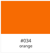 24" Oracal 8300 - Orange 034 - Champion Crafter 