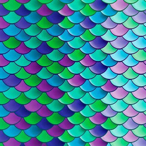 Mermaid Scales - EasyPatterns 12" HTV - Champion Crafter 